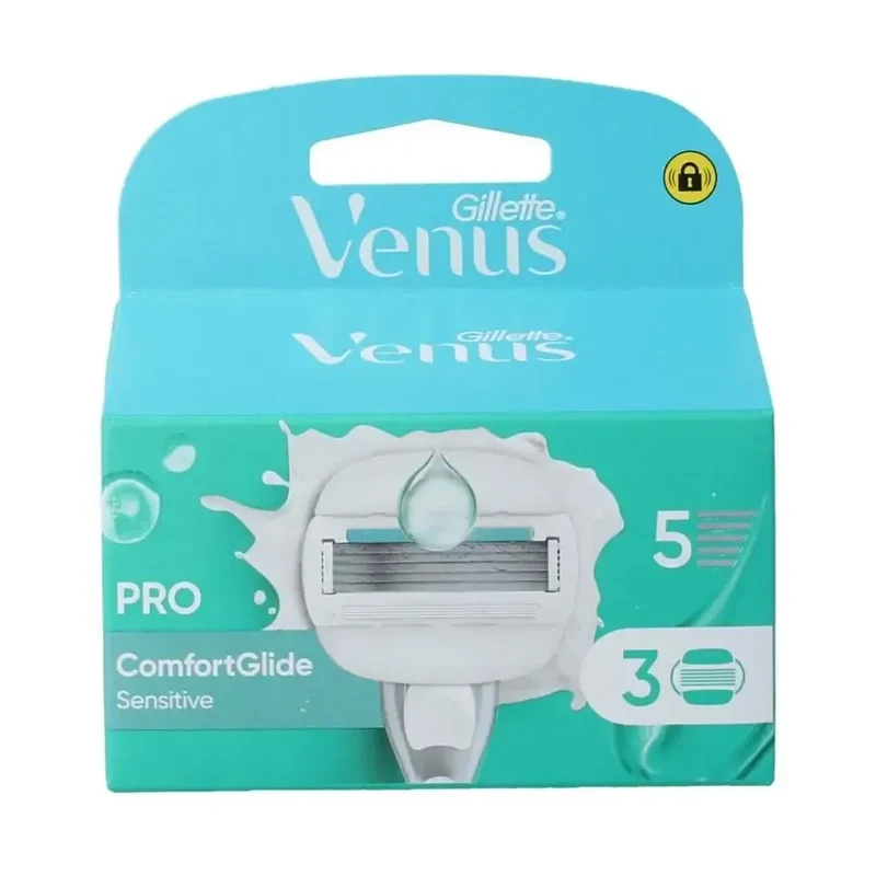 Gillette Comfortglide sensitive mesjes 3 stuks
