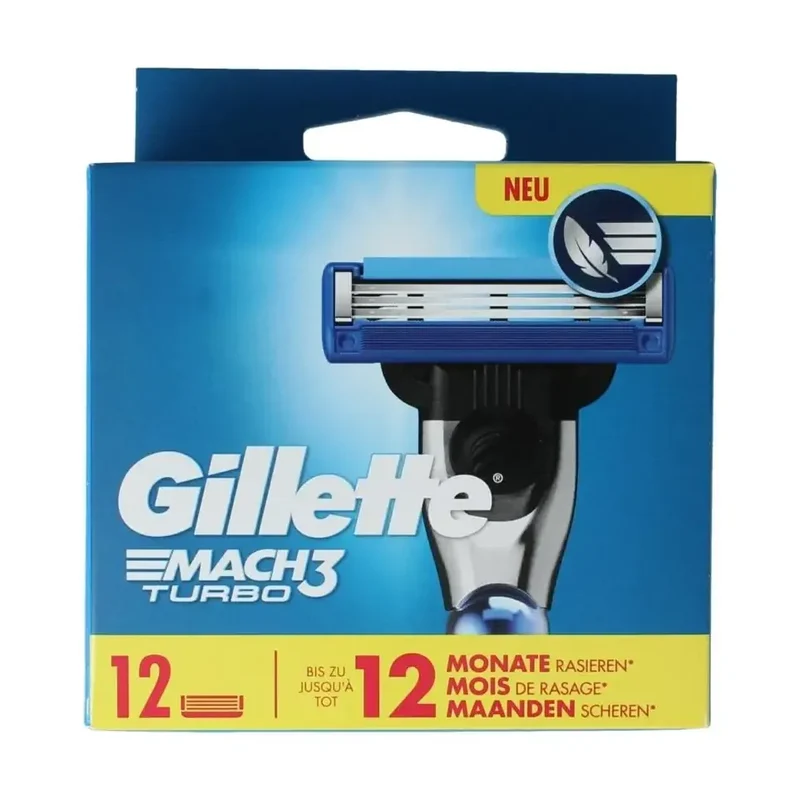 Gillette Mach 3 turbo blades