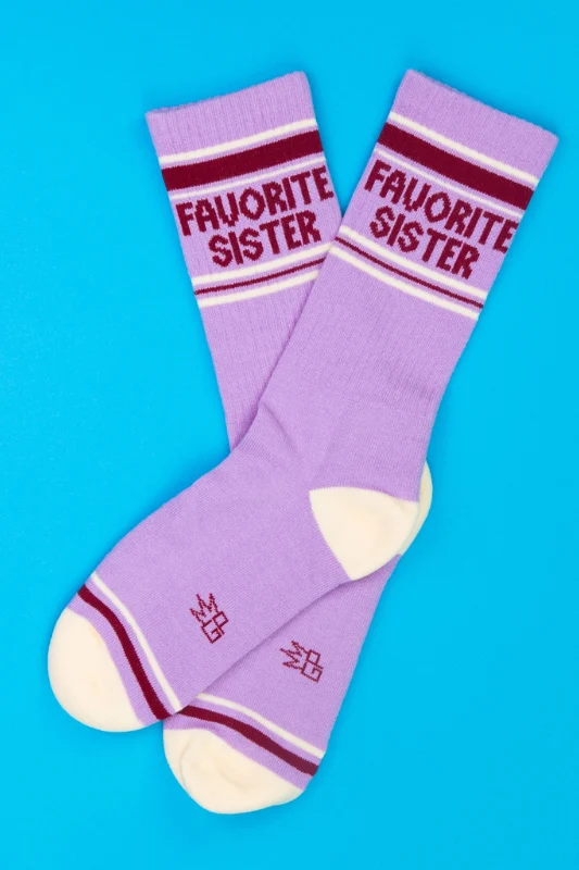 Favorite Sister Gym Socks