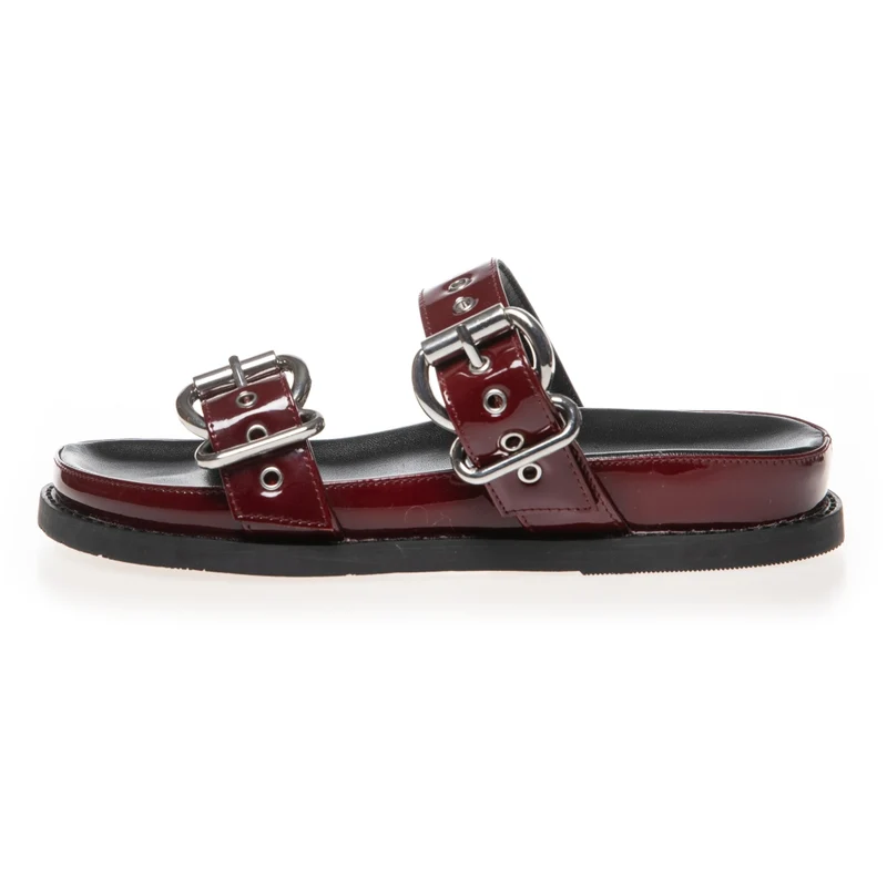 MAGICAL WALK PATENT - DEEP CHERRY