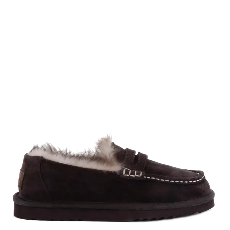 Warmbat Pantoffels MDA3211 Bruin
