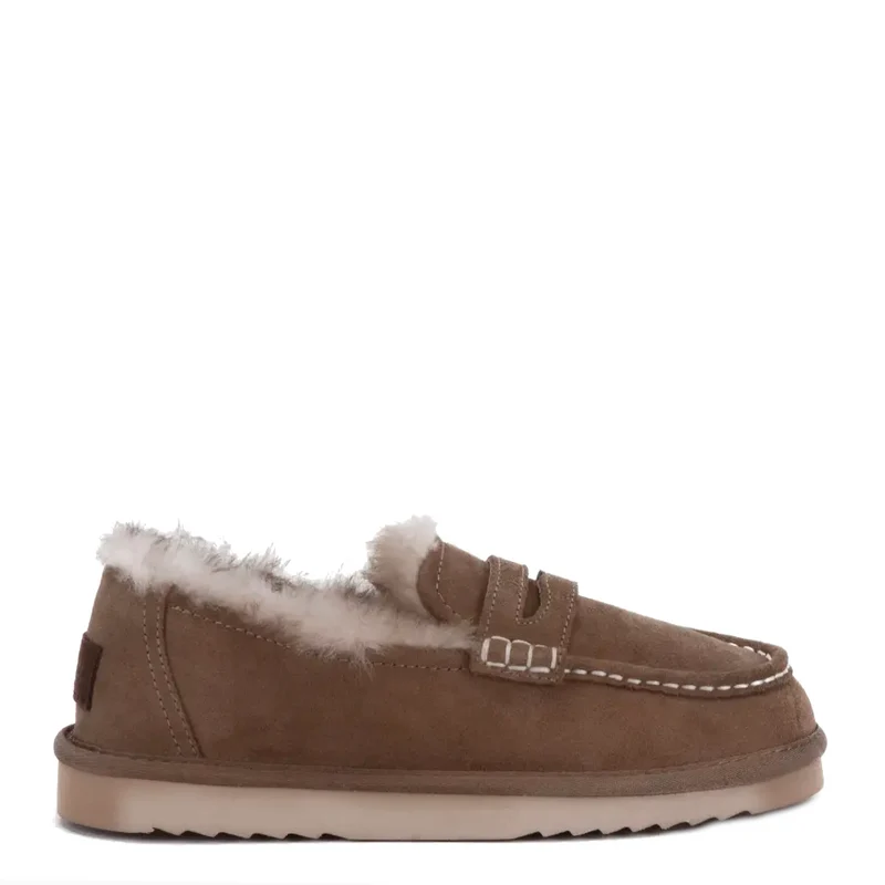 Warmbat Pantoffels MDA3211 Taupe