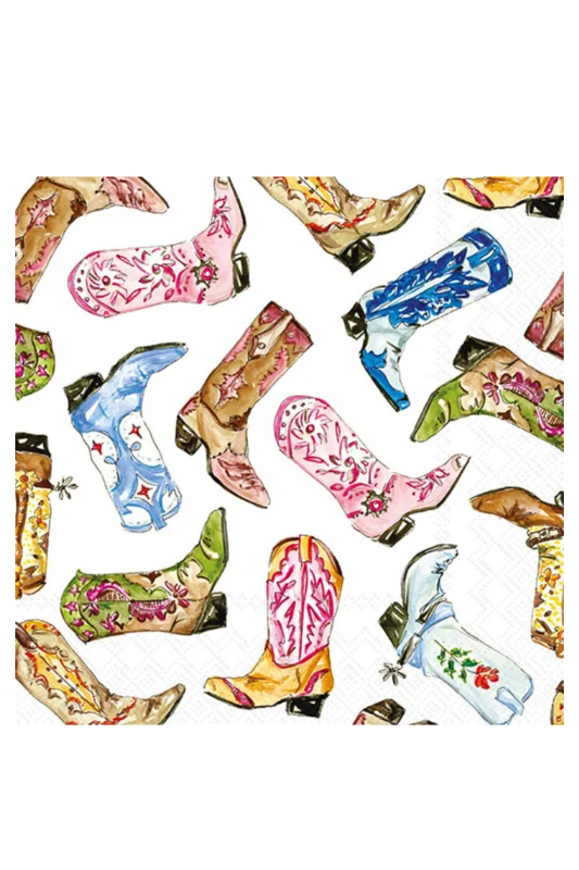 Boot Scootin' Cocktail Napkins