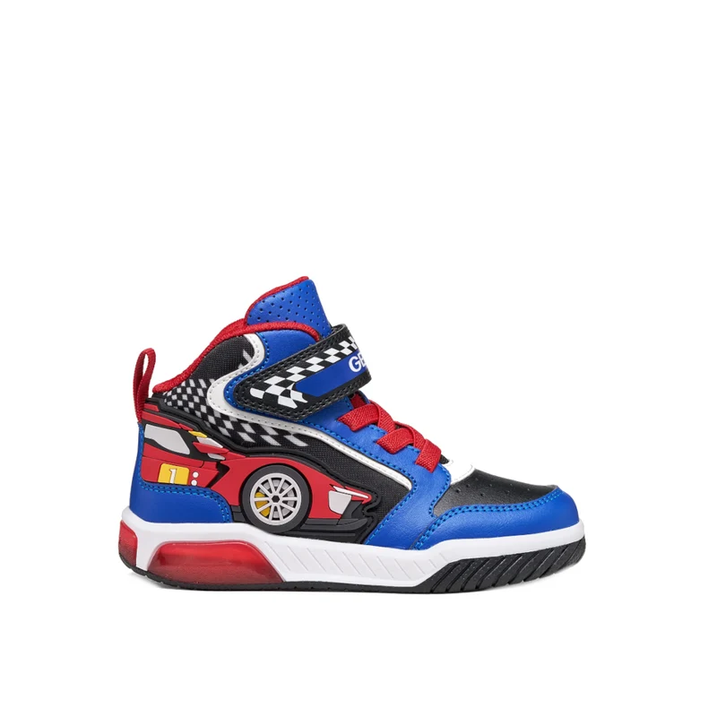 Geox Kinder Veterschoenen J669CD Kobalt