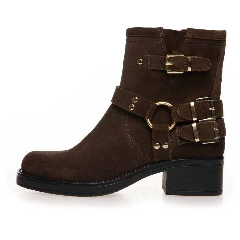 THE MAGIC MOVE SUEDE - ARMY GREEN