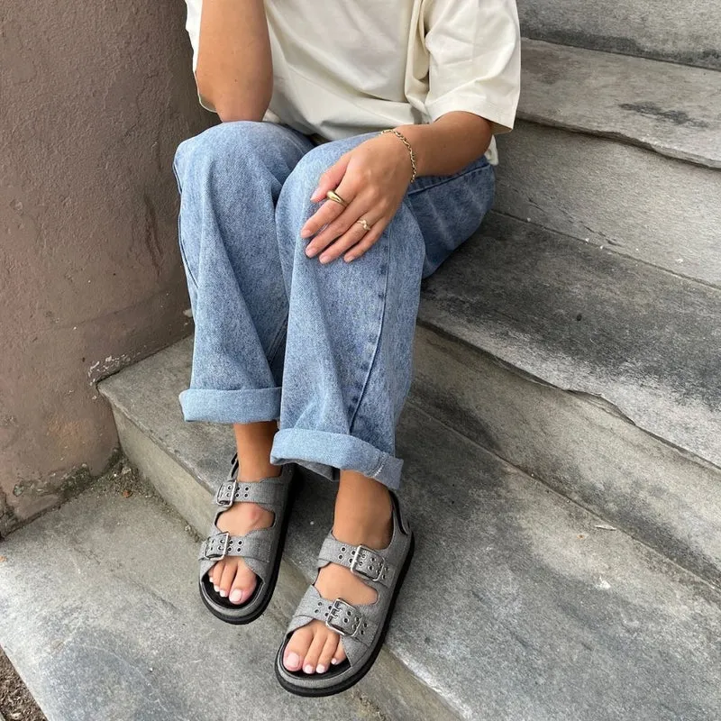 AS I WAS DENIM - GREY DENIM