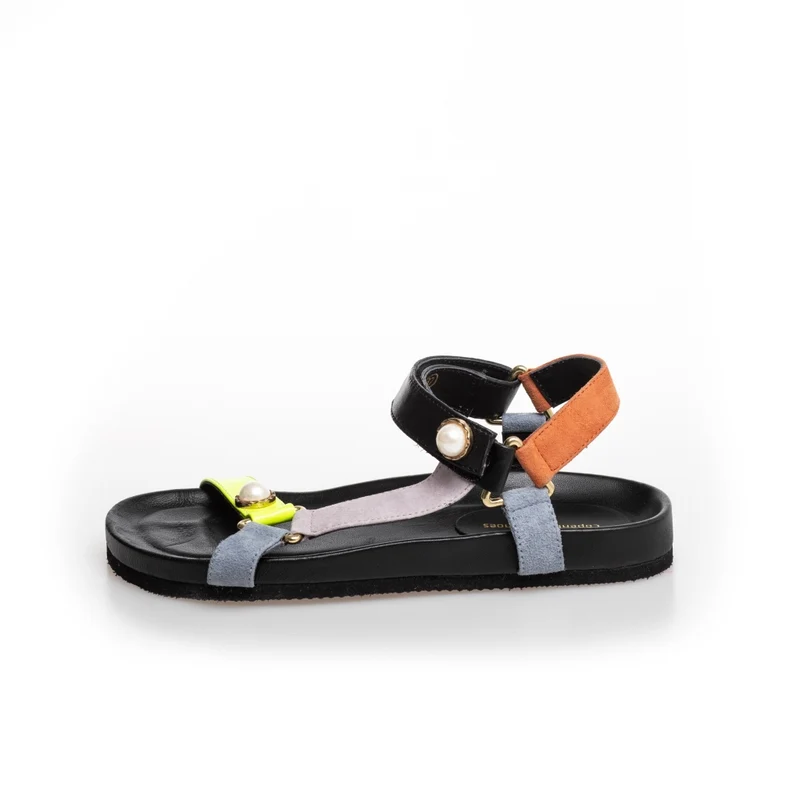 PEACE WITH PEARL - BLACK/NEON