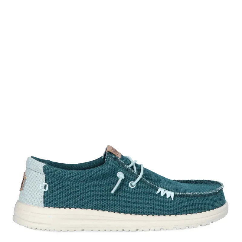 Hey Dude veterschoenen Wally Petrol