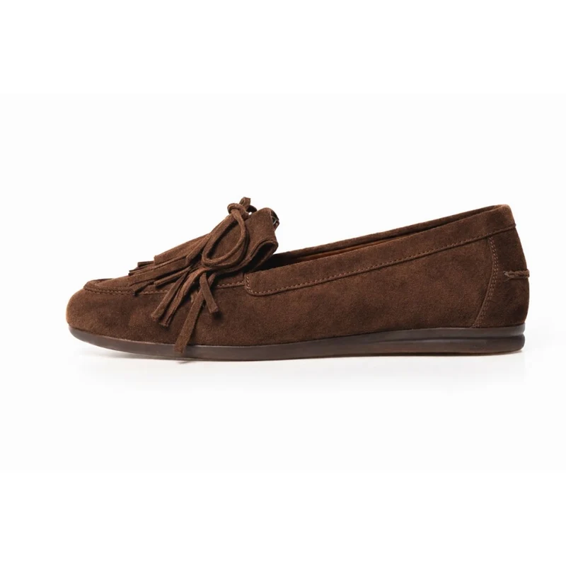 LA BOHEME - Cognac suede