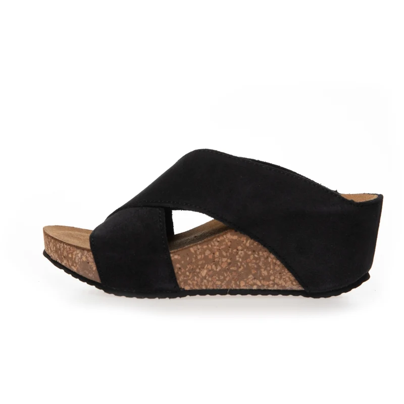FRANCES 23 Suede - BLACK