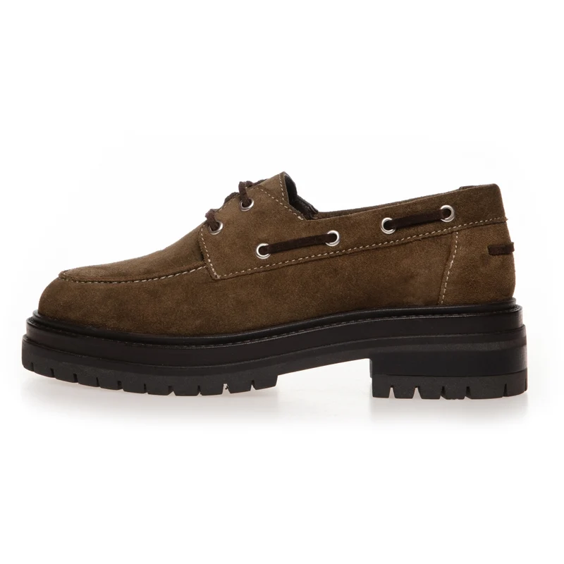 THE PASSION SHOE SUEDE - KHAKI
