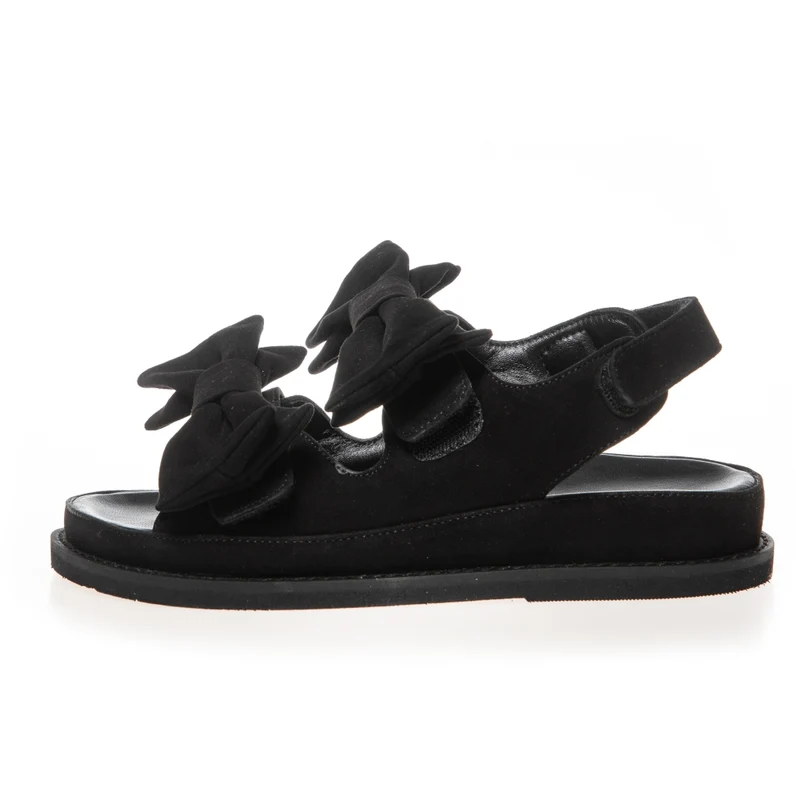 COME TO ME SUEDE - BLACK