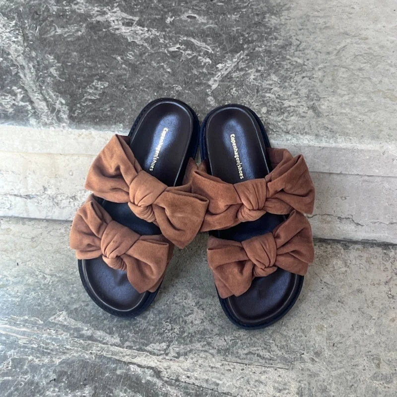 SUMMER DREAM SUEDE - COGNAC