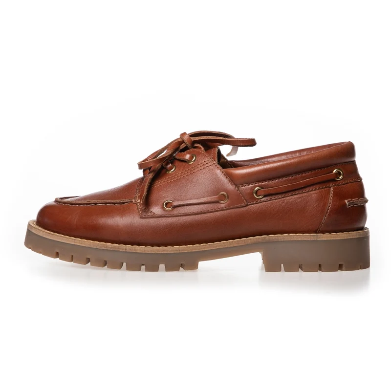 THE WALK LEATHER - COGNAC