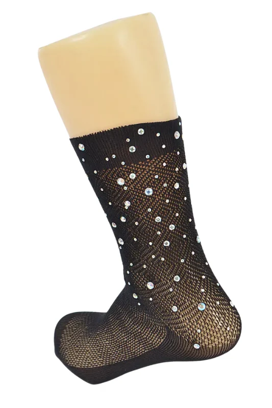 Diamond Mesh Socks