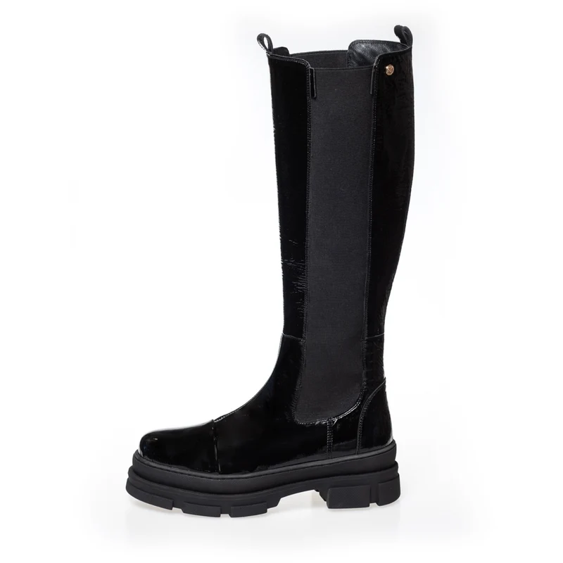 FOLLOW ME ALL PATENT - Black patent