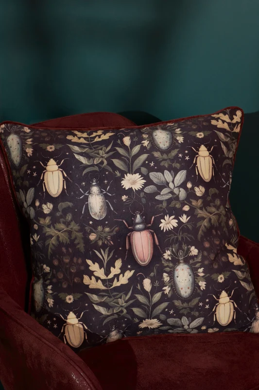 Beetles Pillow