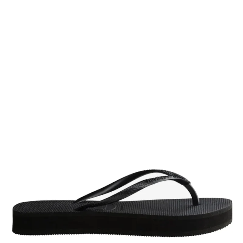 Havaianas Slippers Slim Flatform Zwart