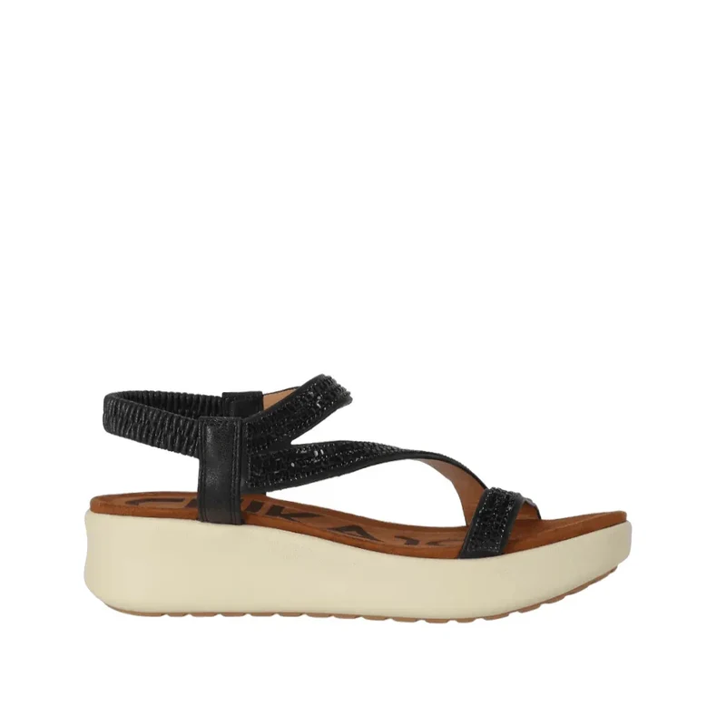 Chika10 Sandalen Prinsesa 01 Zwart