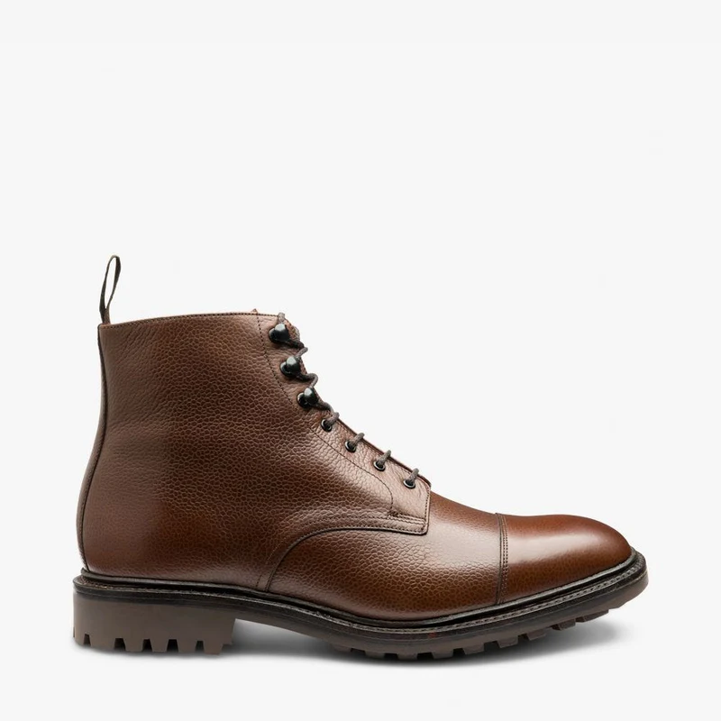 Sedbergh Derby boot - Donkerbruin Grain