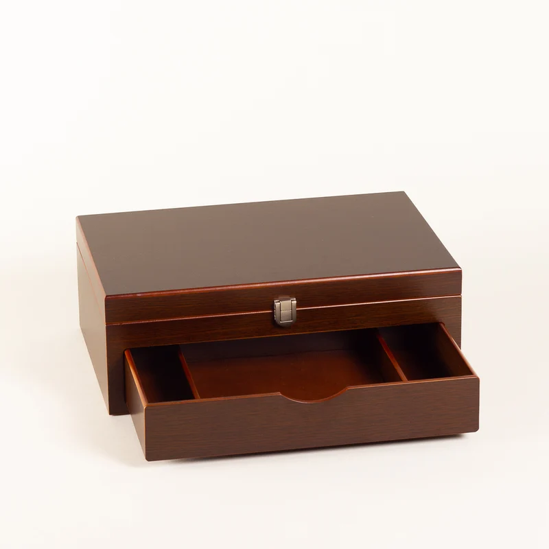 Drawer shoe care valet
