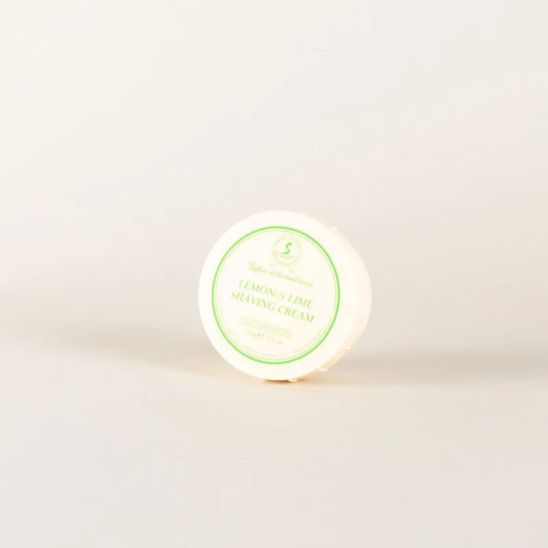 Shaving cream lemon & lime