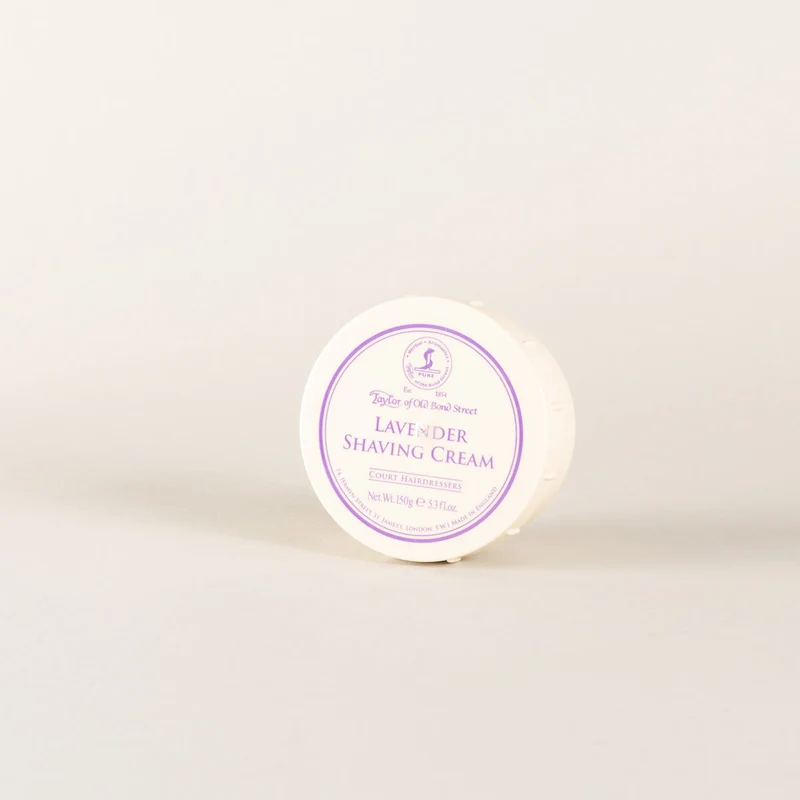 Shaving cream lavender