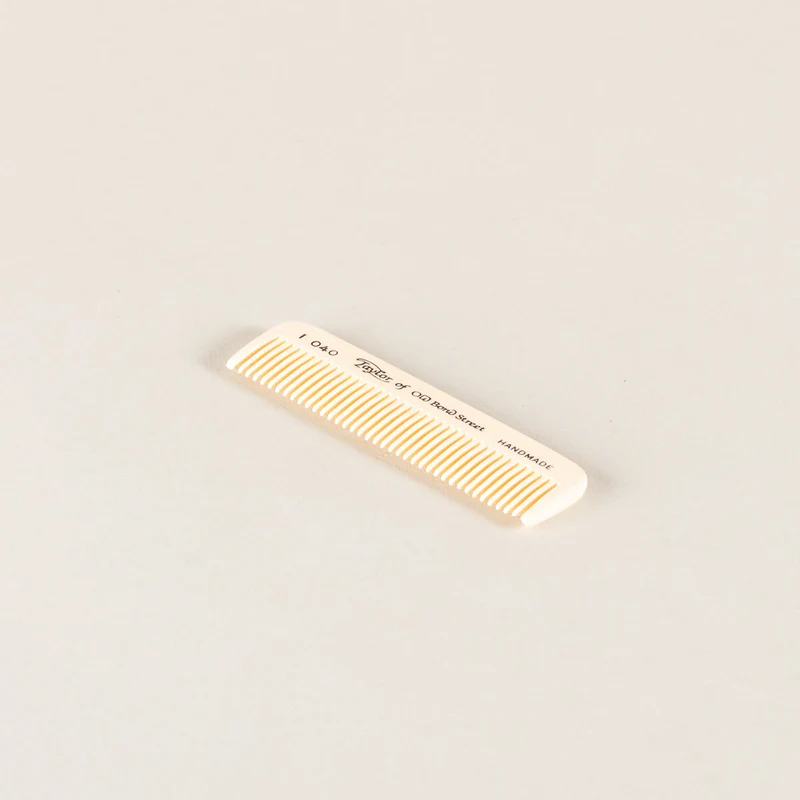 Moustache comb - ivory colour