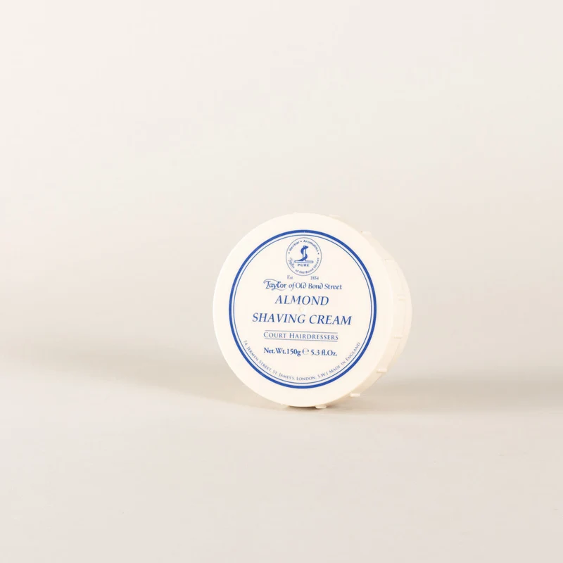 Shaving cream almond