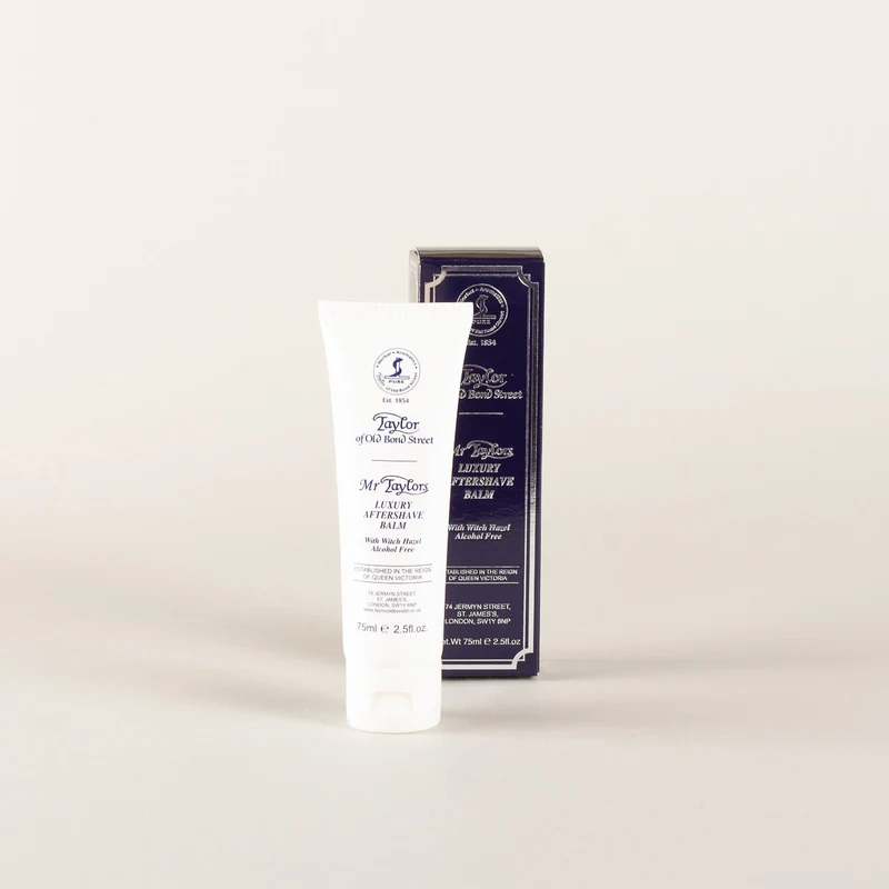 Mr Taylor's aftershave balm