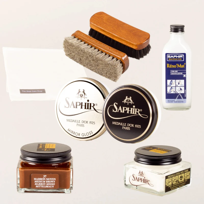 Advanced shoe care set
