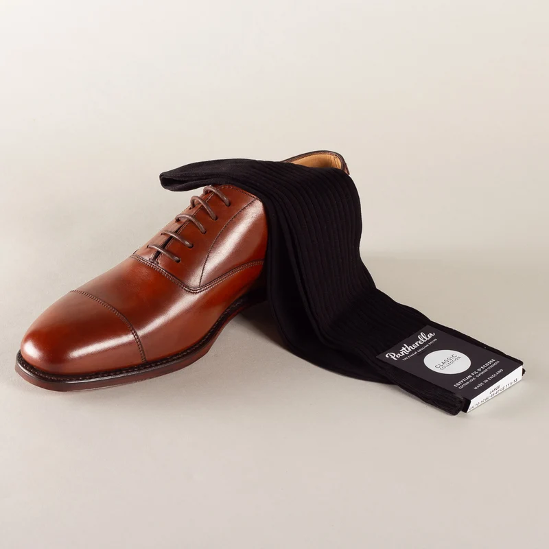 Danvers socks rib - black