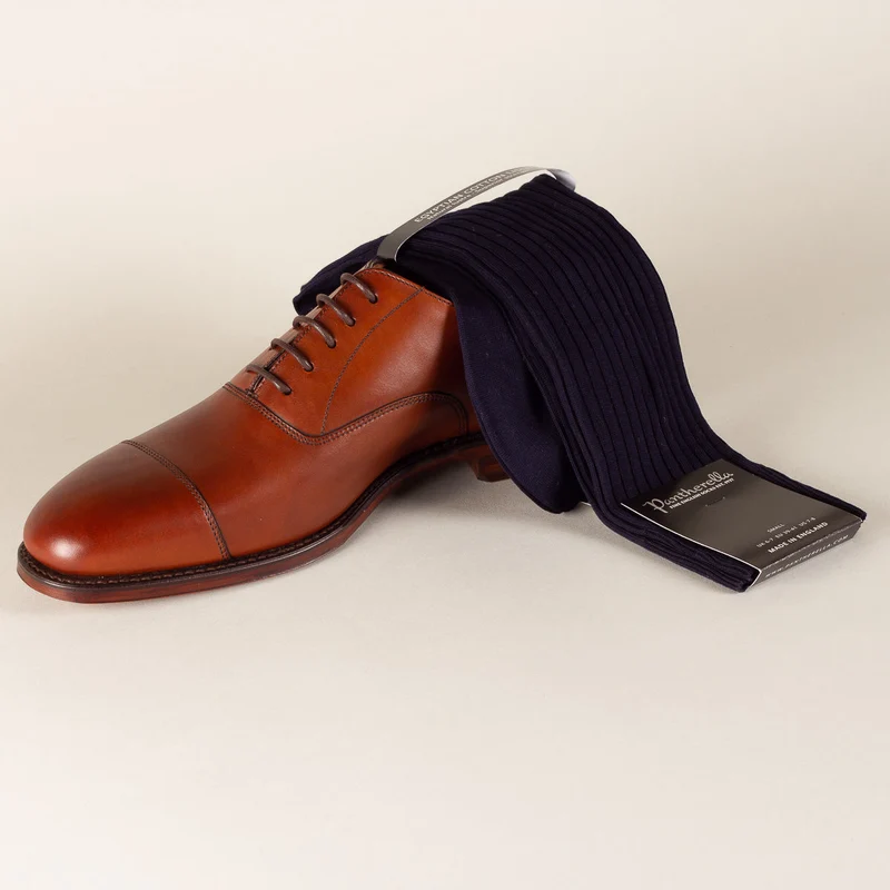 Danvers socks rib - navy