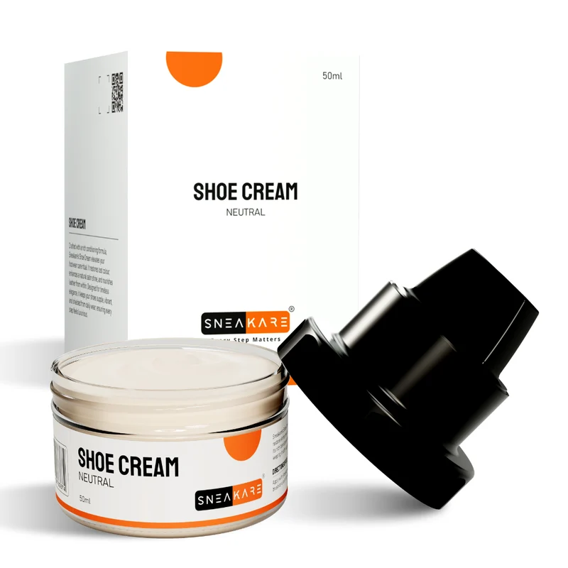 Sneakare Shoe Cream with Built-In Applicator (Neutral 50 ml)