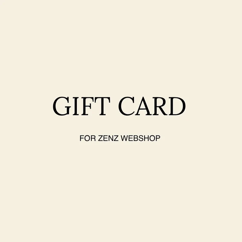 Gift Card to ZENZ webshop