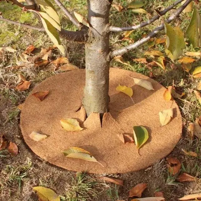 Jute mulchschijf