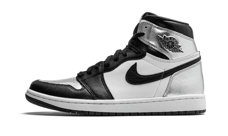 Jordan 1 Retro High Silver Toe