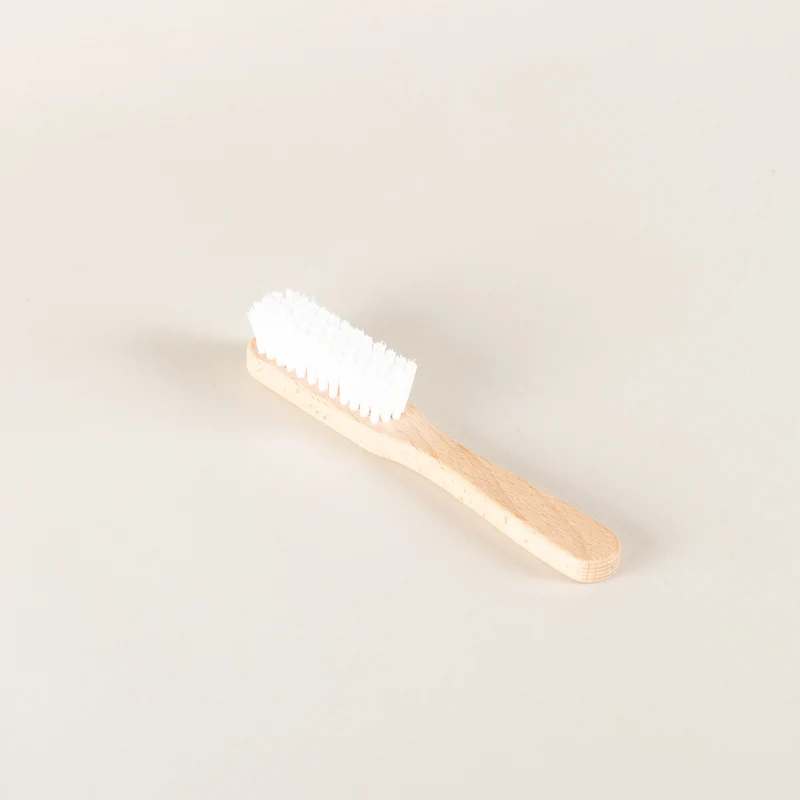 Witte schoonmaakborstel