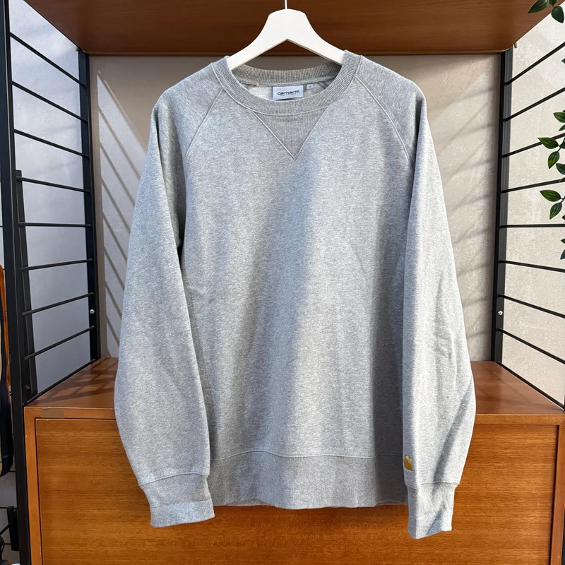 Carhartt Heavyweight Sweatshirt | Navy Blue | Medium P2P 21"