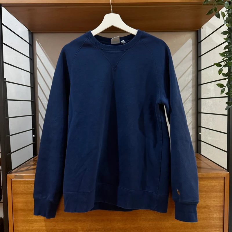 Carhartt Sweatshirt | Navy Blue | Medium P2P 21"