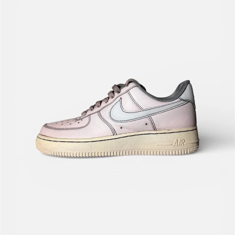NIKE AIR FORCE 1 | CUSTOM SHADE GREY | 2021 | DD8959-100 | UK 5