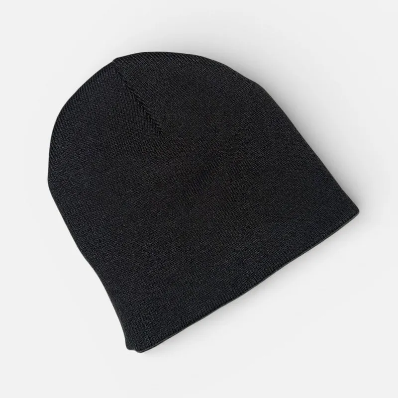 PREMIUM BLANKS - Pull Slouch Beanie Hat - Dark Grey