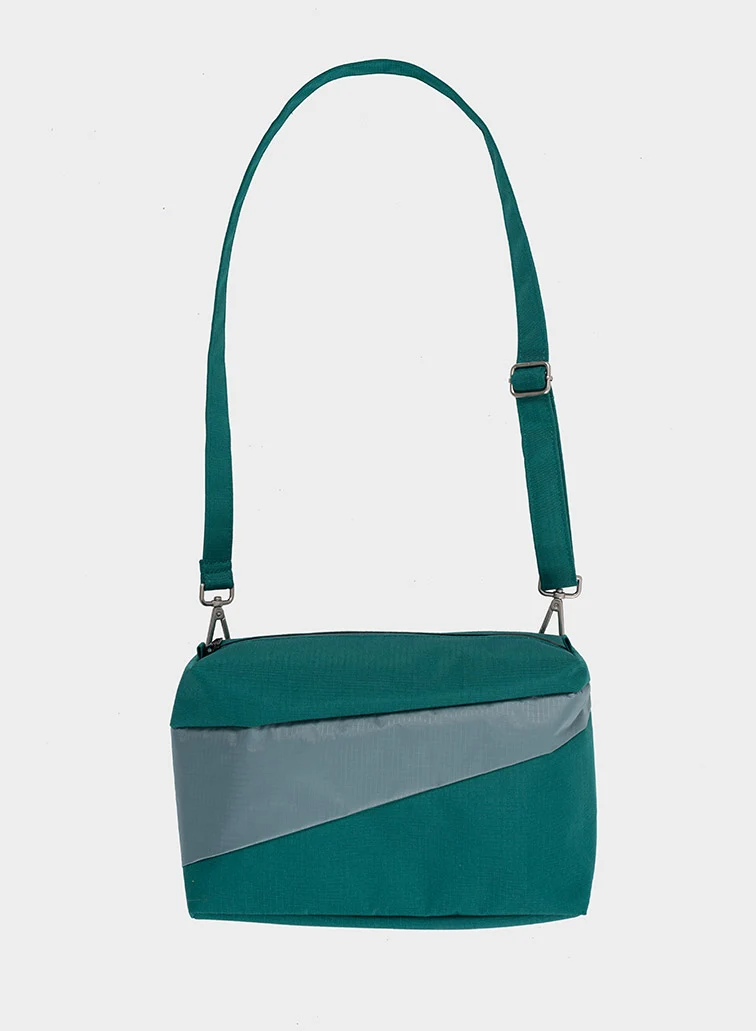SUSAN BIJL The New Bum Bag Pine & Grey MEDIUM