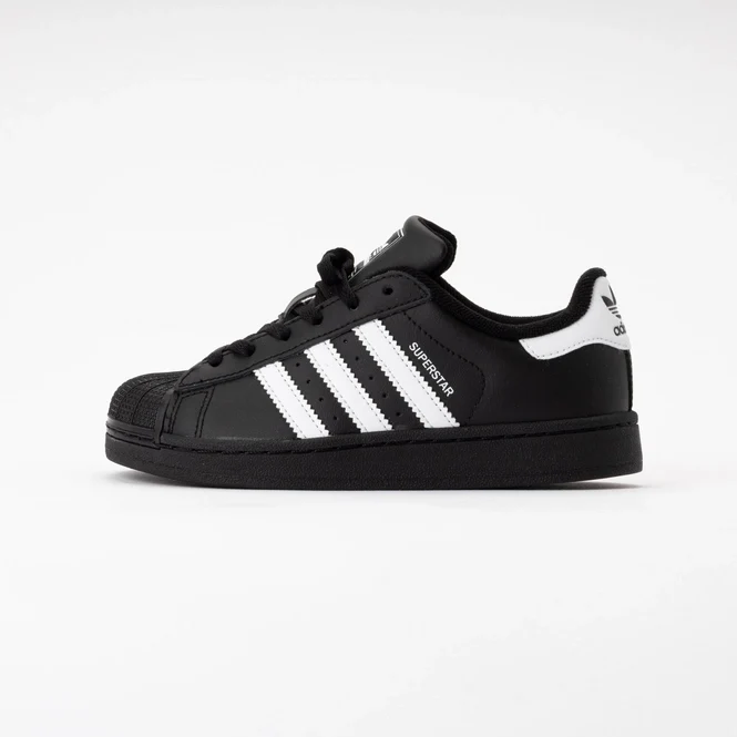 adidas Superstar II Core Black Cloud White Kids