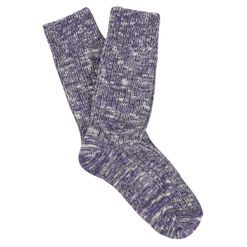 Escuyer Womens Melange Blend 36 - 41 - Bright Purple