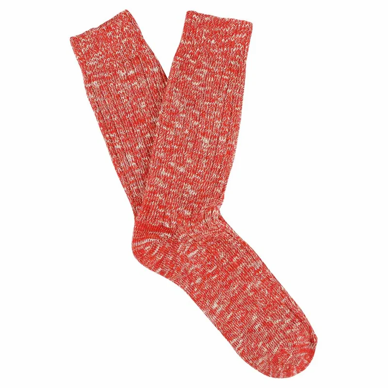 Escuyer Melange Blend Socks 39-45 - Orange