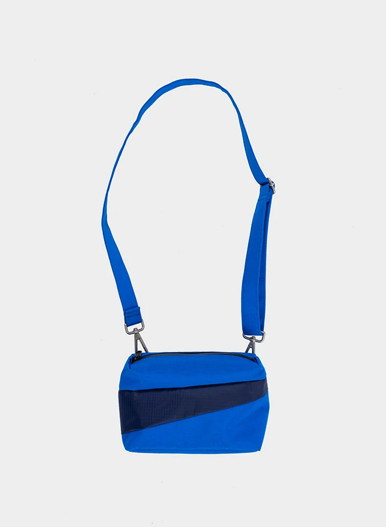 SUSAN BIJL The New Bum Bag Blue & Navy SMALL