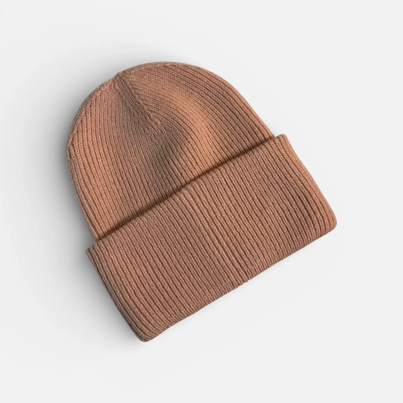 PREMIUM BLANKS - Deep Cuff Beanie Hat - Sherbet