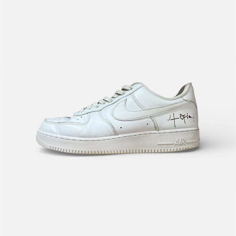 UK 10.5 NIKE AIR FORCE 1 UTOPIA Cactus Jack TRAVIS SCOTT | 2023 | white | UK 10.5