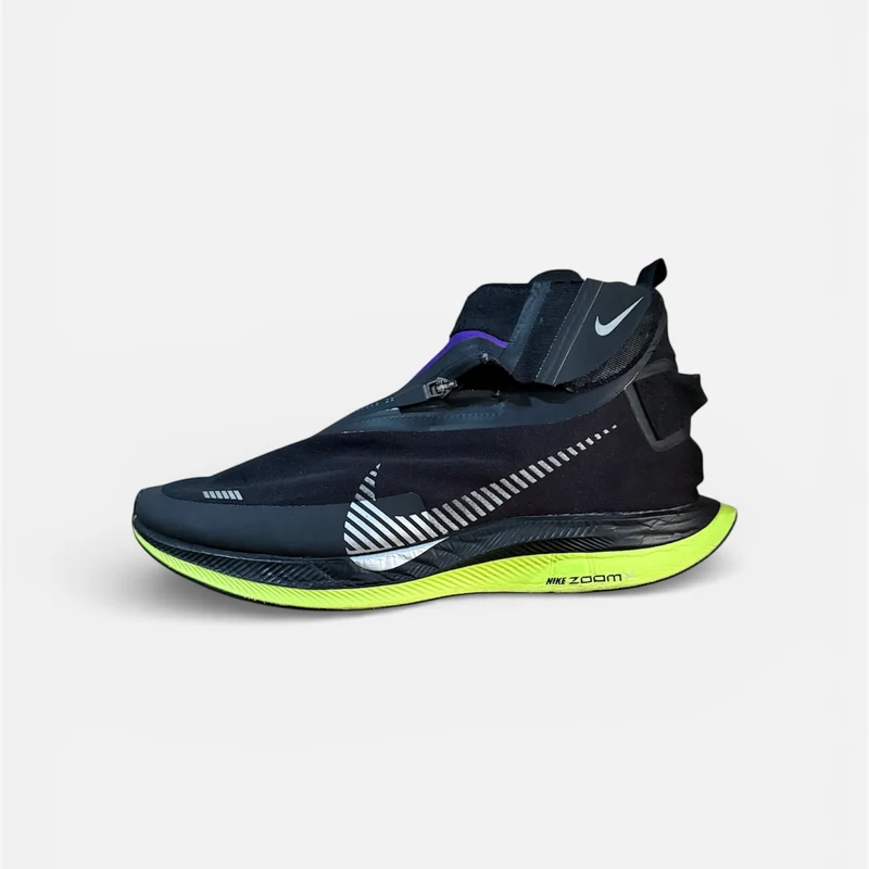 NIKE ZOOM PEGASUS TURBO SHIELD | BLACK / VOLTAGE PURPLE | 2019 | UK 9 / US 10